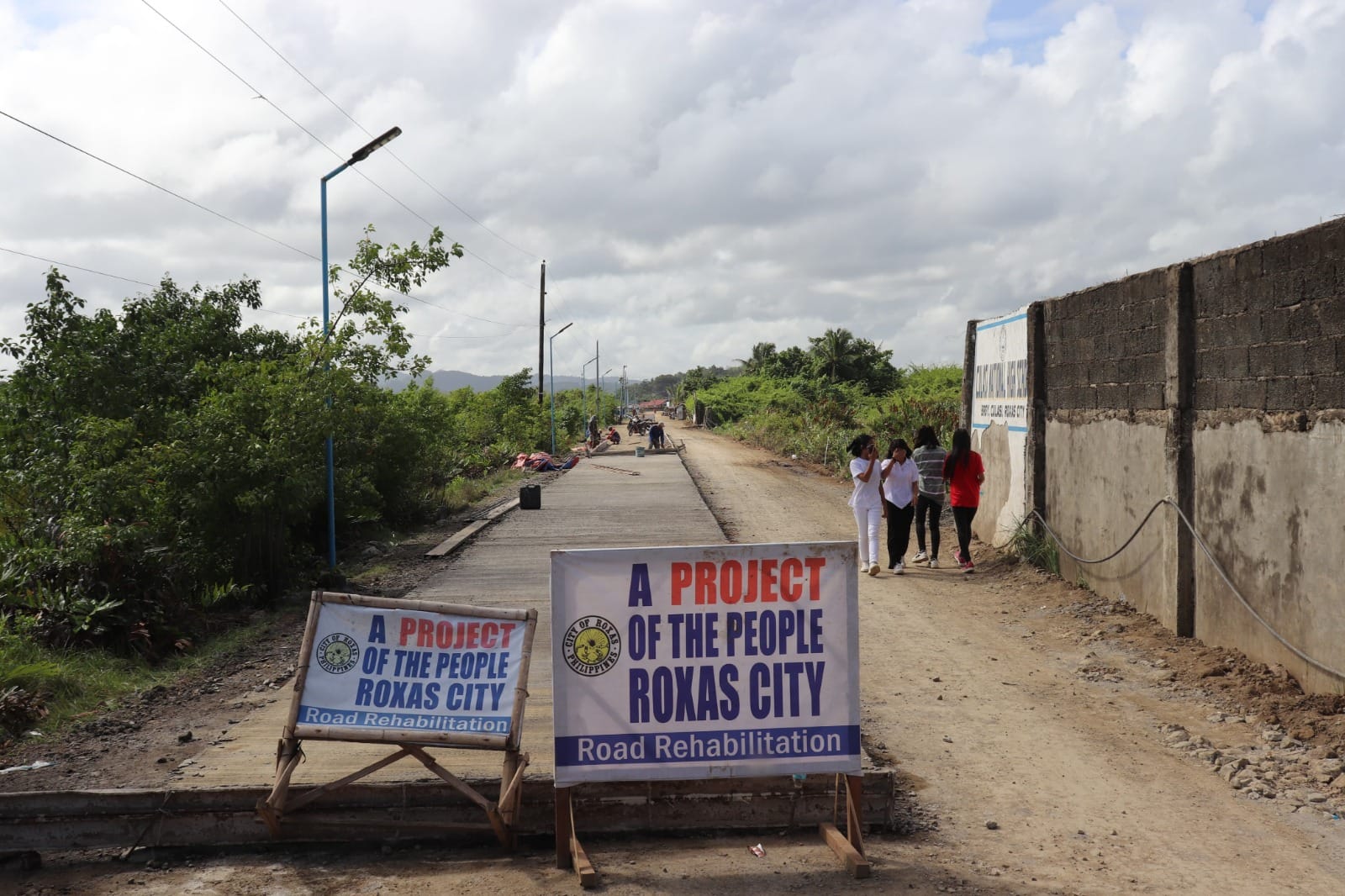 Road Concreting At Sitio Bagongon Bigger Brighter Better Roxas City