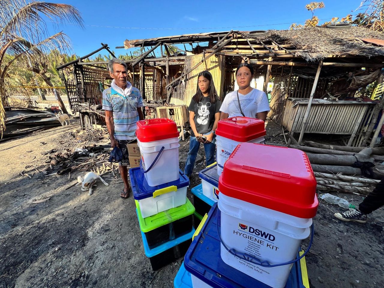 Aid To Victims Of Fire Barangay Bato And Banica Bigger Brighter