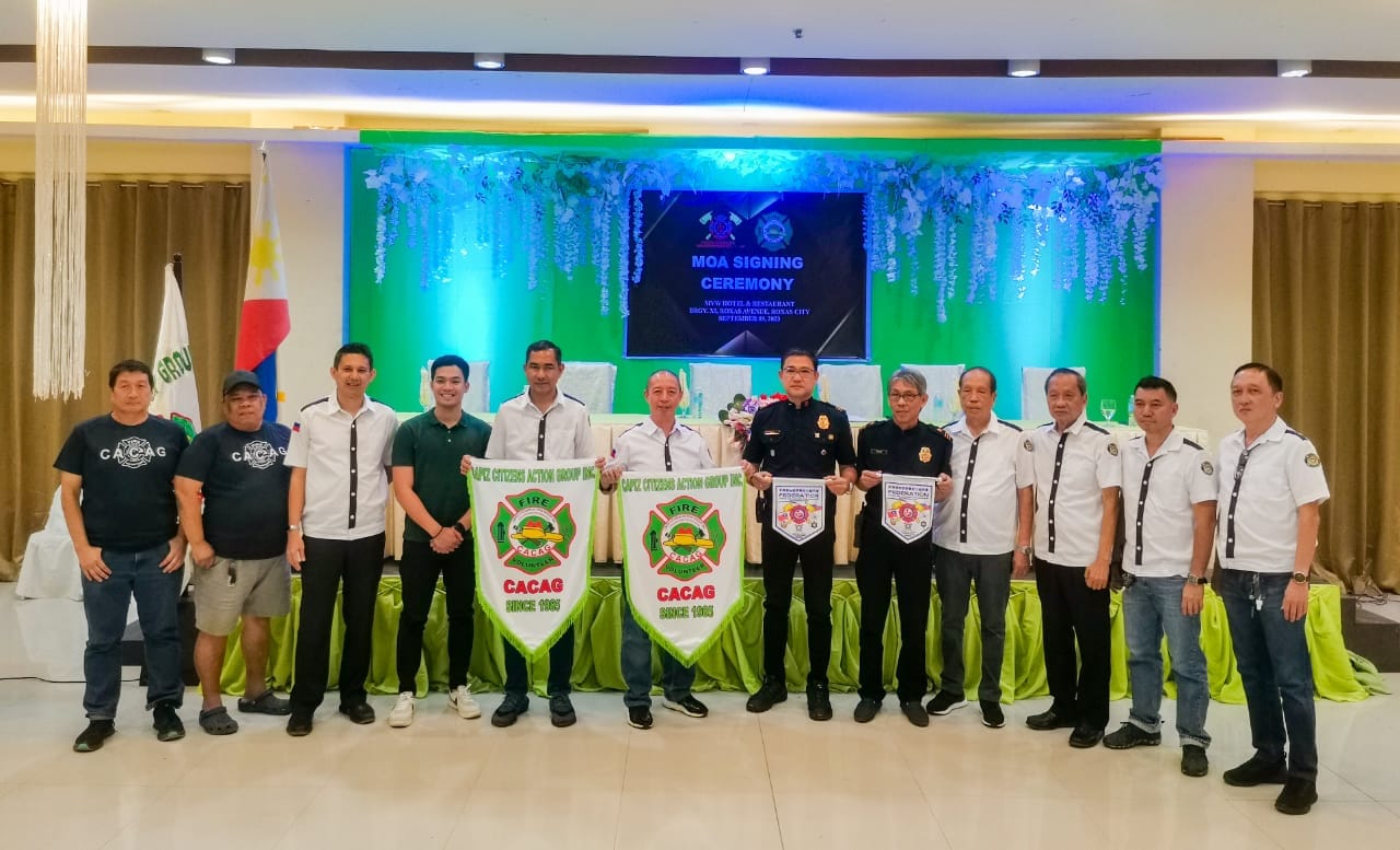 CACAG inks MOA with Federation Iloilo Fire Brigade - Bigger, Brighter ...