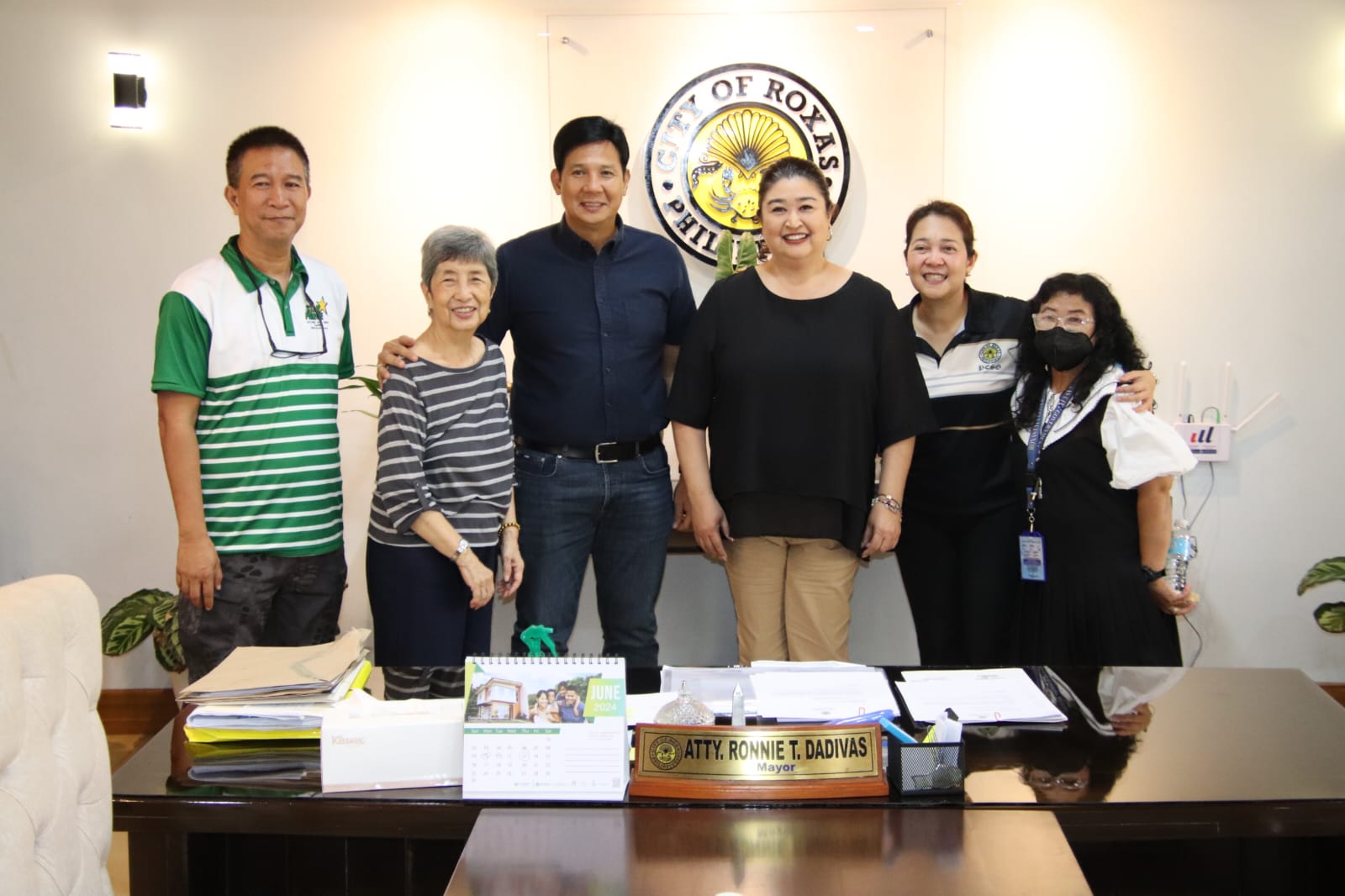 Courtesy Visit of San Pascual Batangas Mayor Roanna Dinglasan Conti and ...